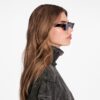 LV Script Rectangle Sunglasses