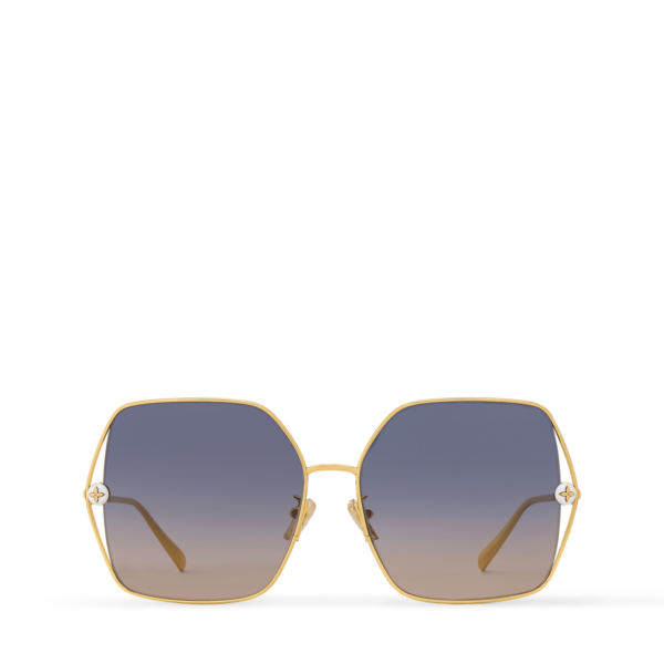 Pearl Twirl Square Sunglasses