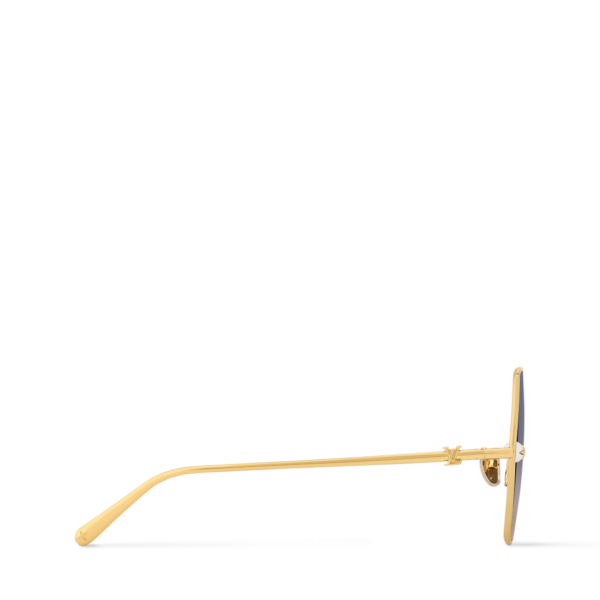 Pearl Twirl Square Sunglasses