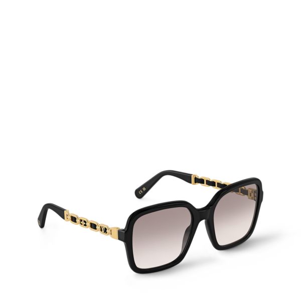 My LV Chain Braided Maxi Square Sunglasses