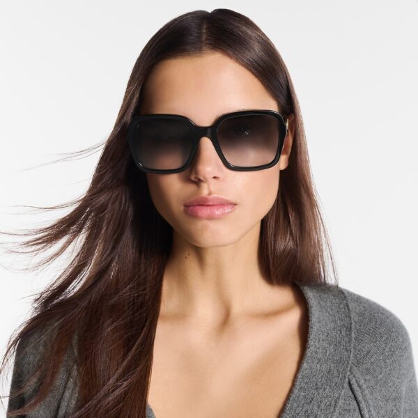 My LV Chain Braided Maxi Square Sunglasses