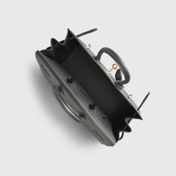 Hermès Birkin 25 Epsom Black Electrum Sellier
