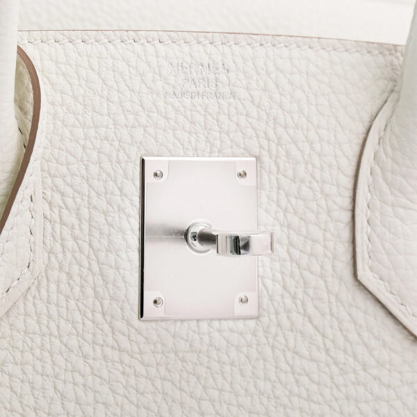 Hermès Birkin 30 Togo Mushroom Palladium Hardware