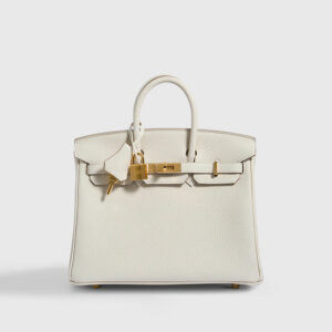 Hermès Birkin 25 Togo Craie Gold Hardware
