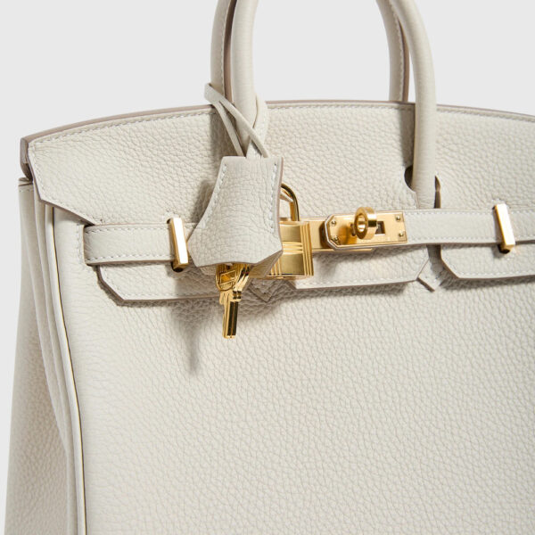 Hermès Birkin 25 Togo Craie Gold Hardware