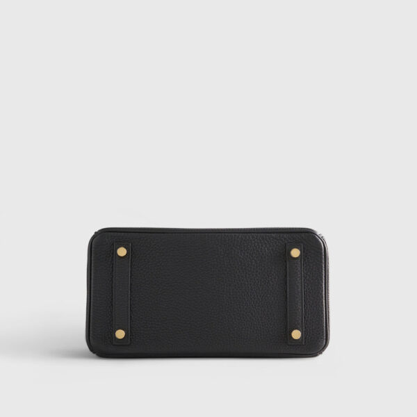 Hermès Birkin 25 Togo Black Gold Hardware