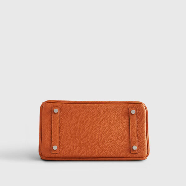 Hermès Birkin 25 Togo Orange Palladium Hardware