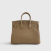Hermès Birkin 25 Togo Toundra Palladium Hardware