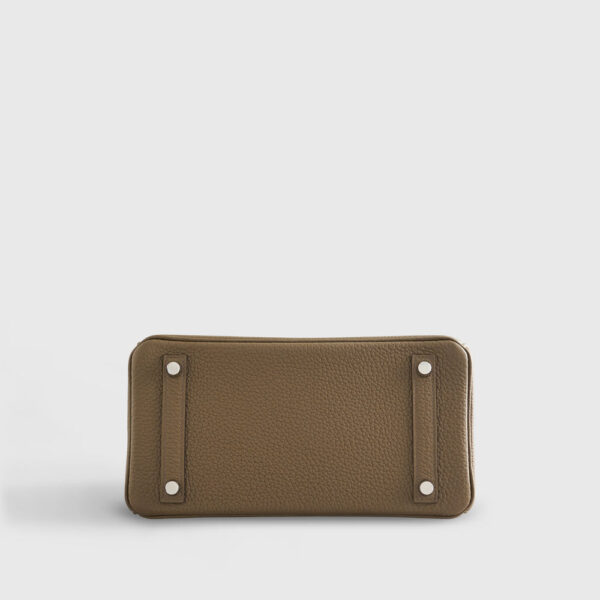 Hermès Birkin 25 Togo Toundra Palladium Hardware