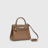 Hermès Kelly 28 Togo Etoupe Palladium Hardware
