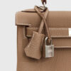 Hermès Kelly 28 Togo Etoupe Palladium Hardware
