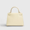 Hermès Kelly 25 Epsom Craie Sellier Gold Hardware
