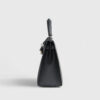Hermès Kelly 25 Epsom Black Sellier Palladium Hardware