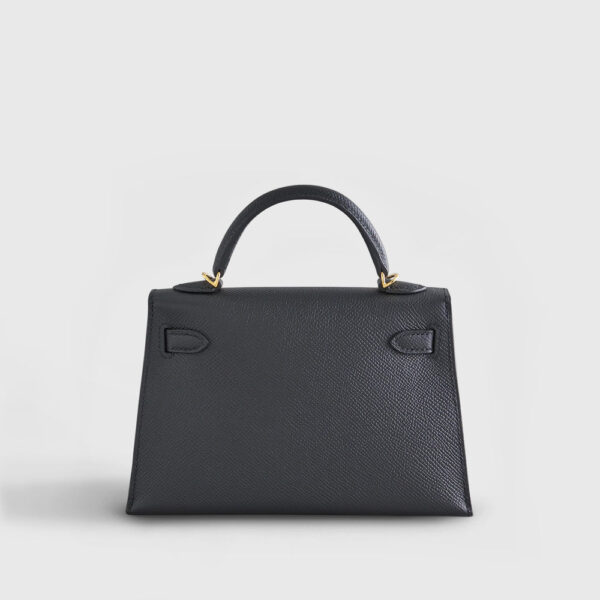 Hermès Kelly Mini Epsom Sellier Black Gold Hardware