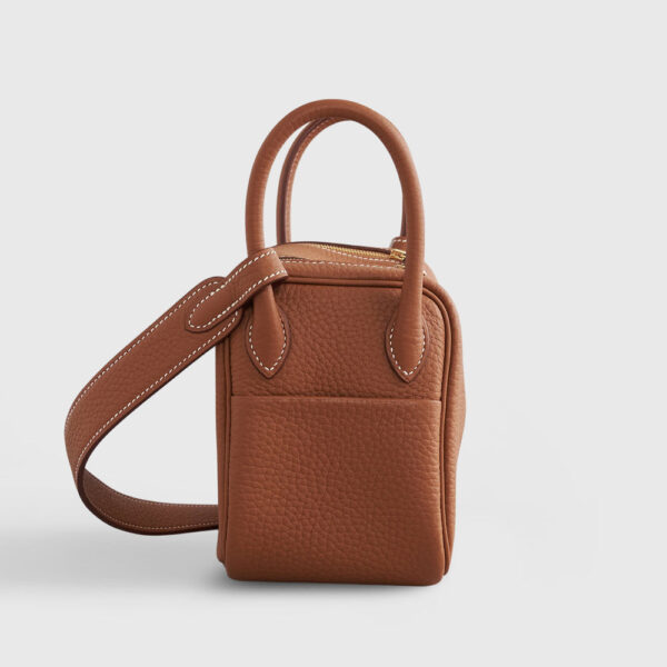 Hermès Lindy 20 Clemence Gold Gold Hardware