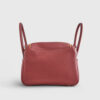Hermès Lindy 26 Clemence Rouge H Gold Hardware
