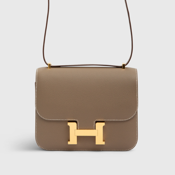 Hermès Constance 18 Epsom Etoupe Gold Hardware