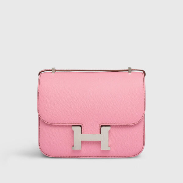 Hermès Constance 18 Epsom Pink Palladium Hardware