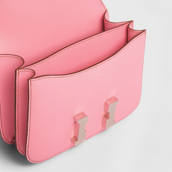 Hermès Constance 18 Epsom Pink Palladium Hardware