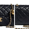 ⑩Chanel Classic Flap Mini with Gold Ball Chain